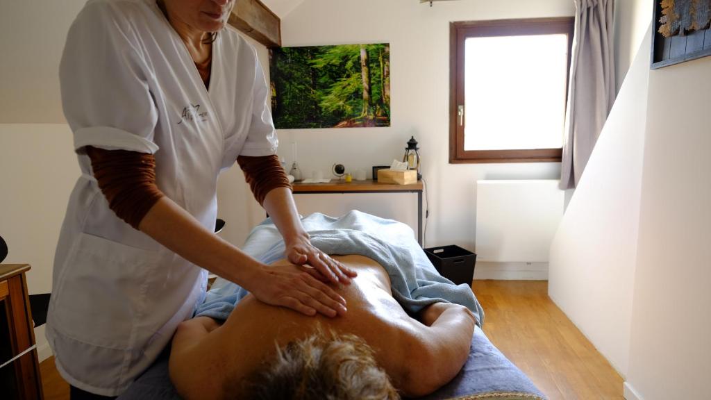 Lázně a/nebo wellness v ubytování AlpiZen centre de Ressourcement