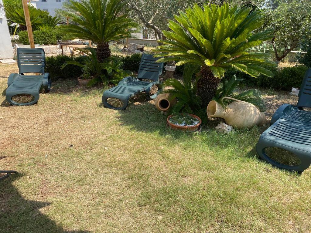 Vonkajšia záhrada v ubytovaní Trulli in Martina Franca residence