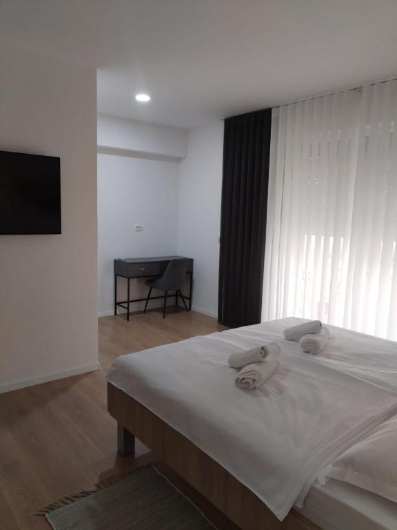 Postel nebo postele na pokoji v ubytování Dea sobe