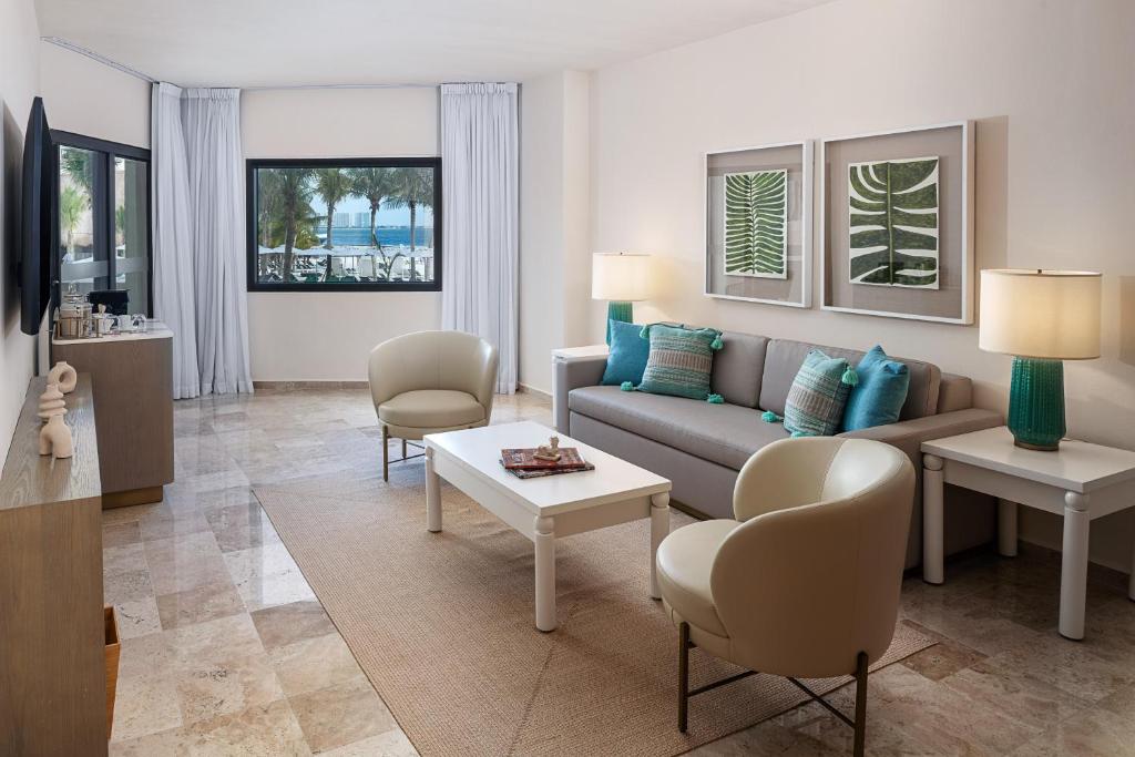 Posezení v ubytování Melia Casa Maya Cancun All Inclusive
