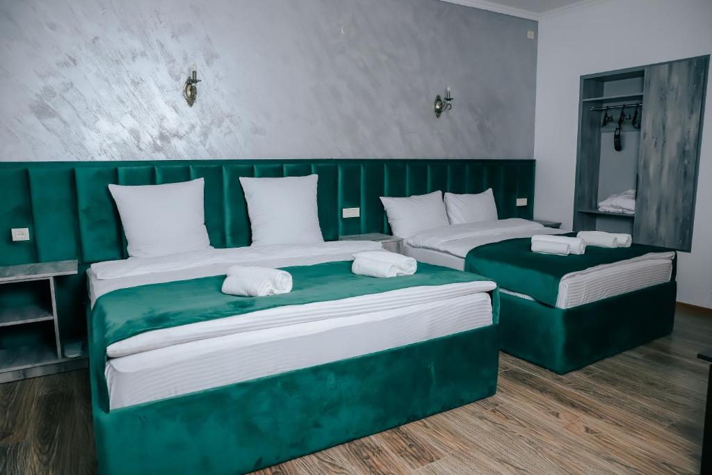 Postel nebo postele na pokoji v ubytování Har-Mar
