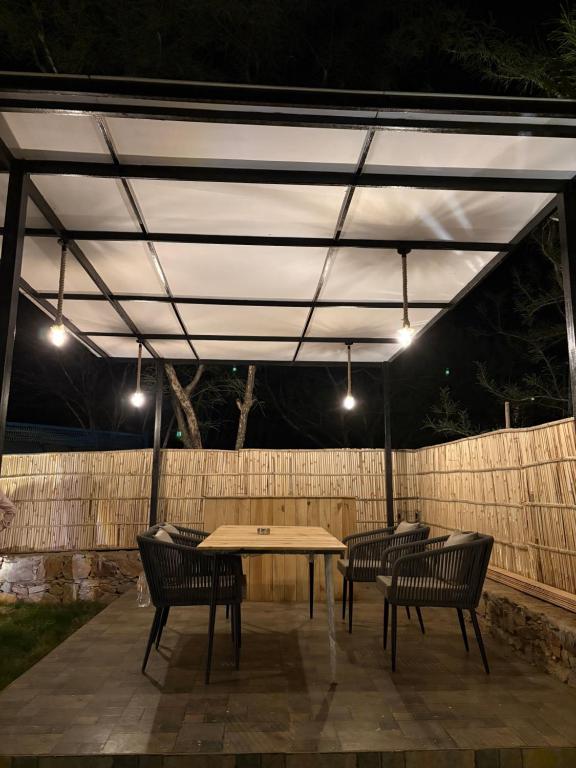 Patio nebo venkovní prostory v ubytování The triangle haven