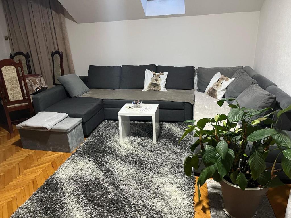 Posezení v ubytování Apartman 1