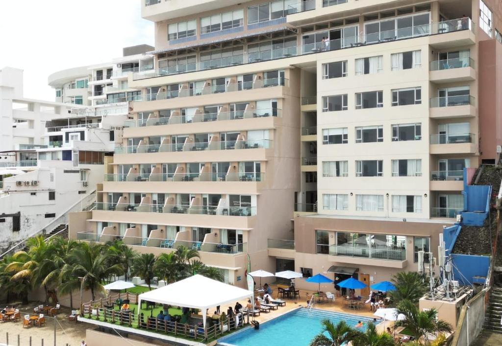 Budova, kde se hotel nachází