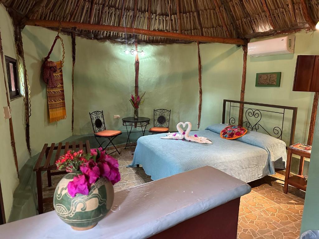 Lázně a/nebo wellness v ubytování The Pickled Onion B&B and Restaurant Uxmal