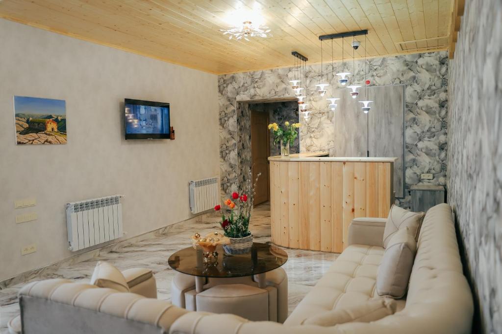 TV a/nebo společenská místnost v ubytování Har-Mar
