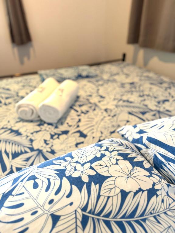 Letto o letti in una camera di Hava'e Lodge TEAHUPOO