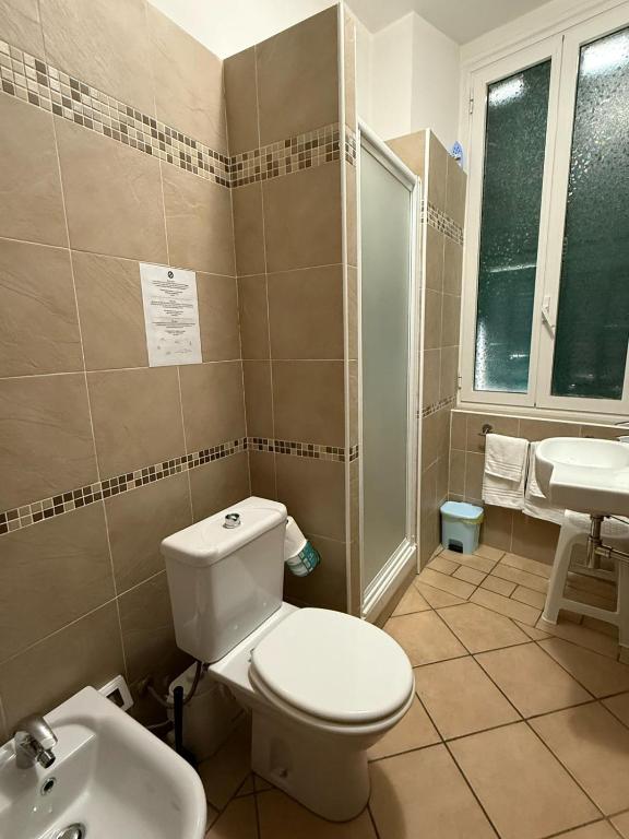 Kúpeľňa v ubytovaní Sakura Inn Sanremo