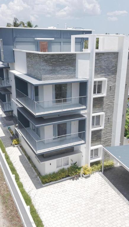 Budova, kde se apartmán nachází