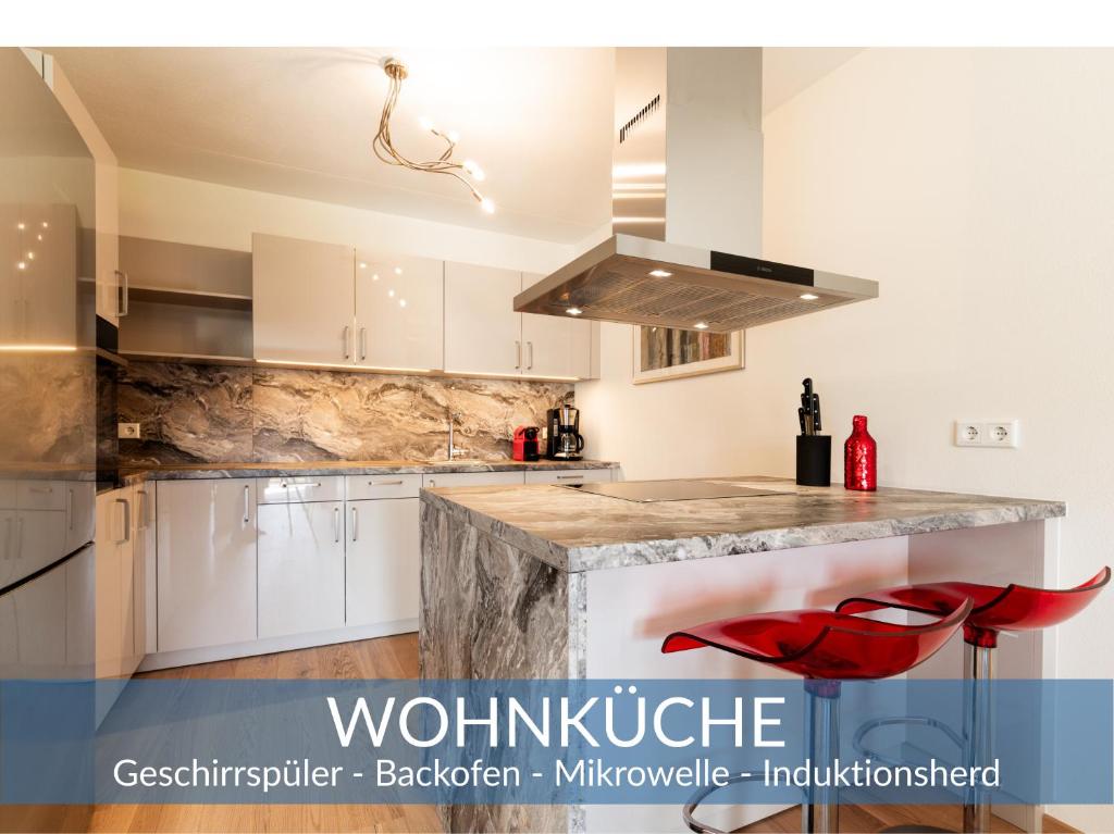 Kuchyňa alebo kuchynka v ubytovaní Heimathaus Dengg - Ferienwohnungen - Sommerfrische in den Alpen