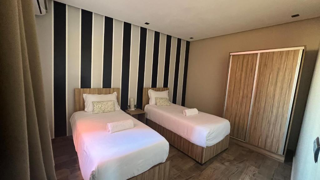 Postel nebo postele na pokoji v ubytování Appartement 3 vue sur mer