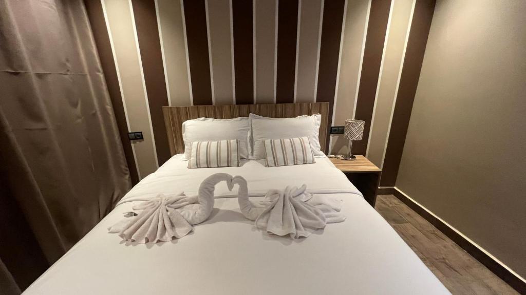 Postel nebo postele na pokoji v ubytování Appartement 3 vue sur mer