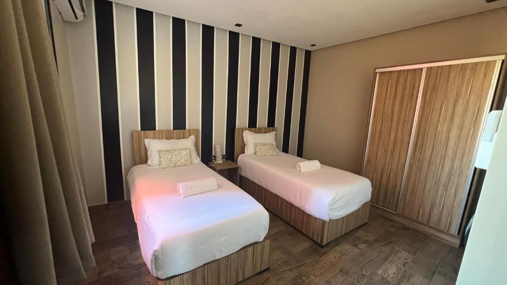 Postel nebo postele na pokoji v ubytování Appartement 3 vue sur mer