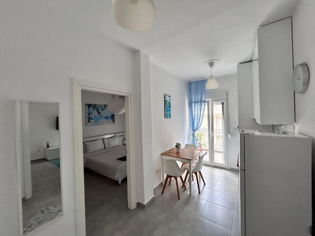 Kuchyň nebo kuchyňský kout v ubytování Sea Pleasure Apartment II