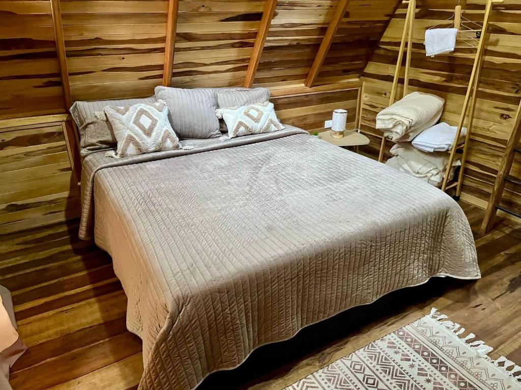 Postel nebo postele na pokoji v ubytování Tierra de Ensueño Glamping