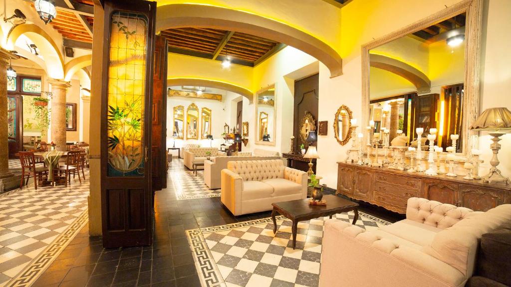 Posezení v ubytování Casa Pedro Loza