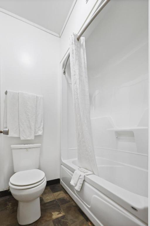 Koupelna v ubytování Dauphin Inn Express