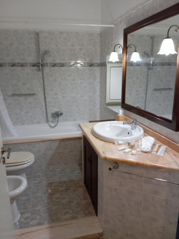 Koupelna v ubytování Guest House Casa Minardi