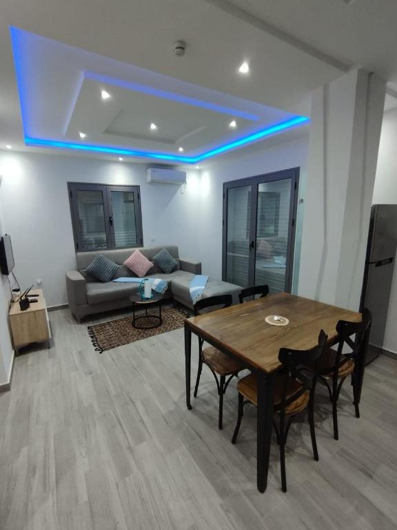 Posezení v ubytování Résidence Inès Djerba Appartements VIP