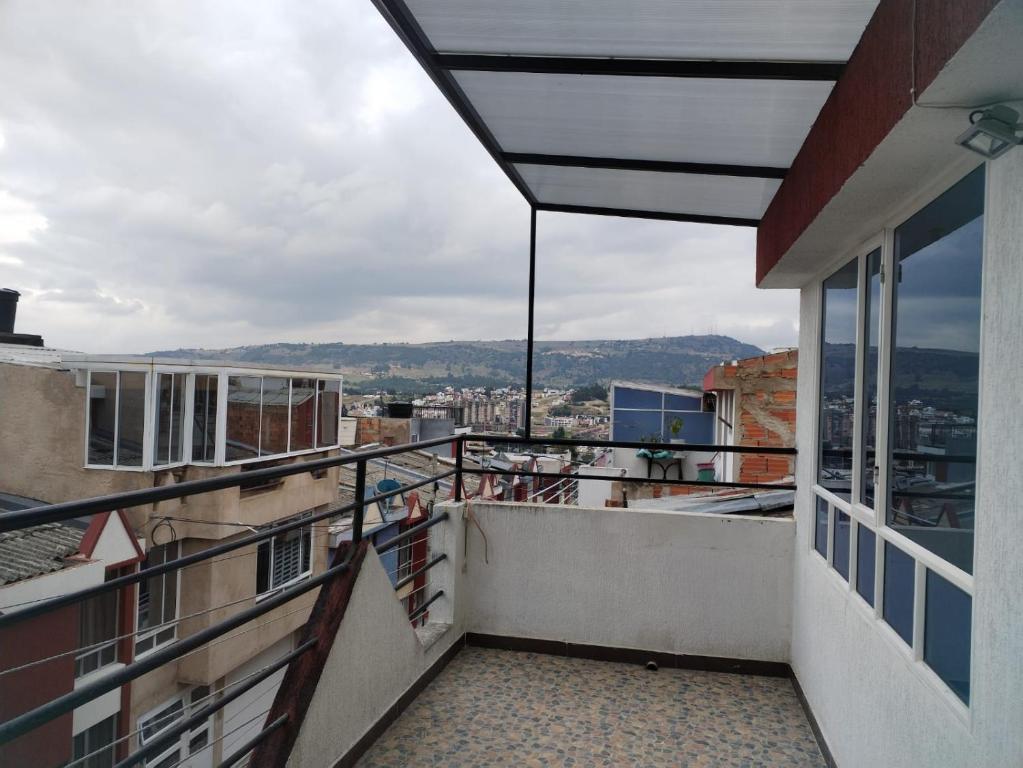 Balkón nebo terasa v ubytování Apartamento Piso 3