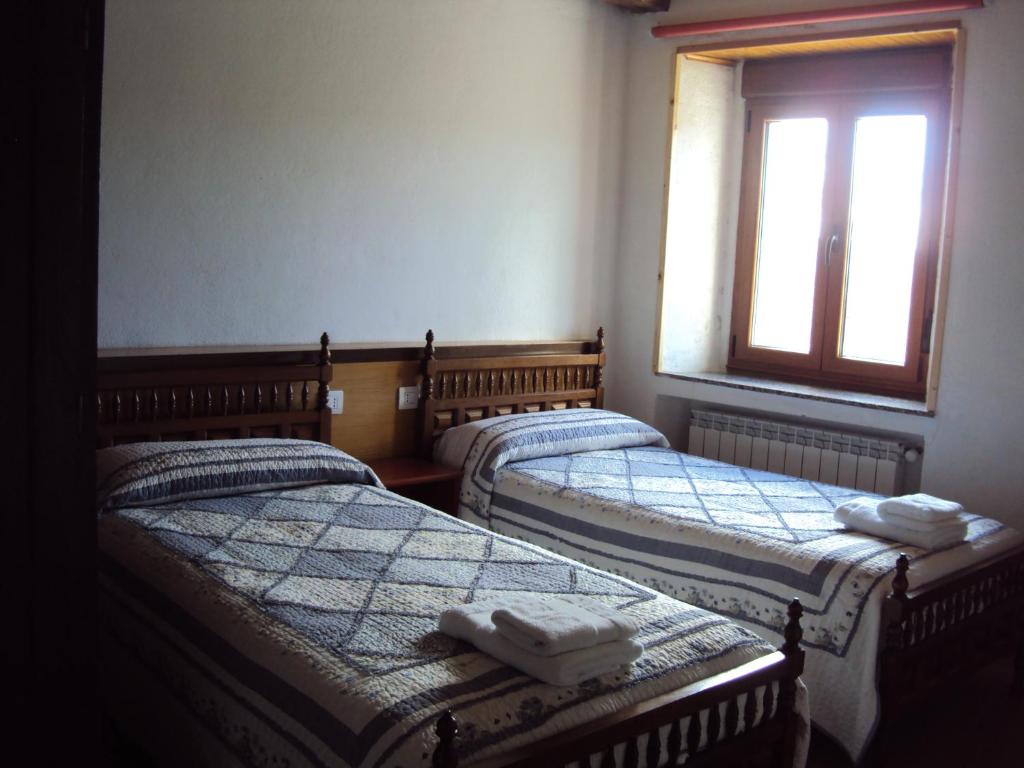 Letto o letti in una camera di Casa de Lucas