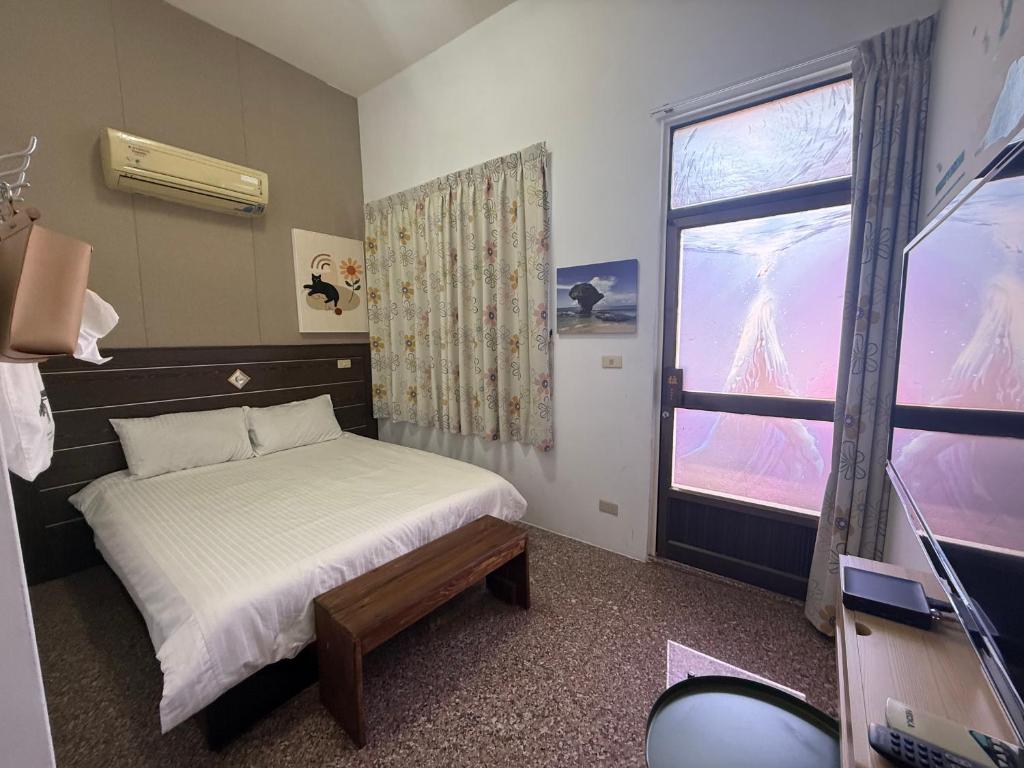 Postel nebo postele na pokoji v ubytování Danke Hostel