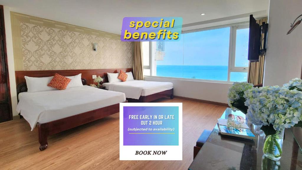 Postel nebo postele na pokoji v ubytování LE SOLEIL HOTEL managed by NEST Group