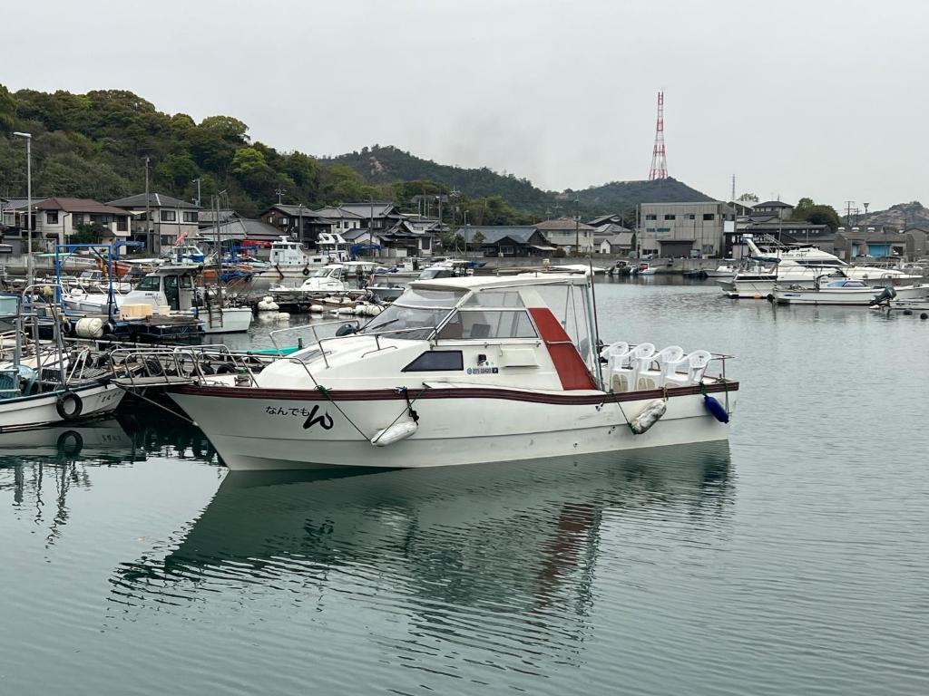 ゲストハウスの近くで見られる自然の景観