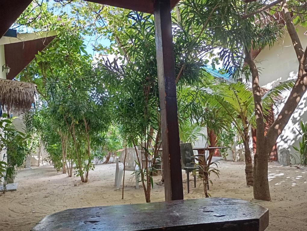 Zahrada ubytování Seaview by Ukulhas