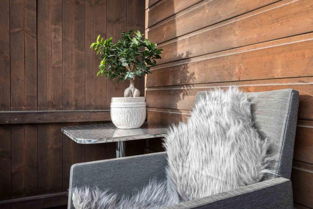 Posezení v ubytování Landhaus "das MOOSWALD"