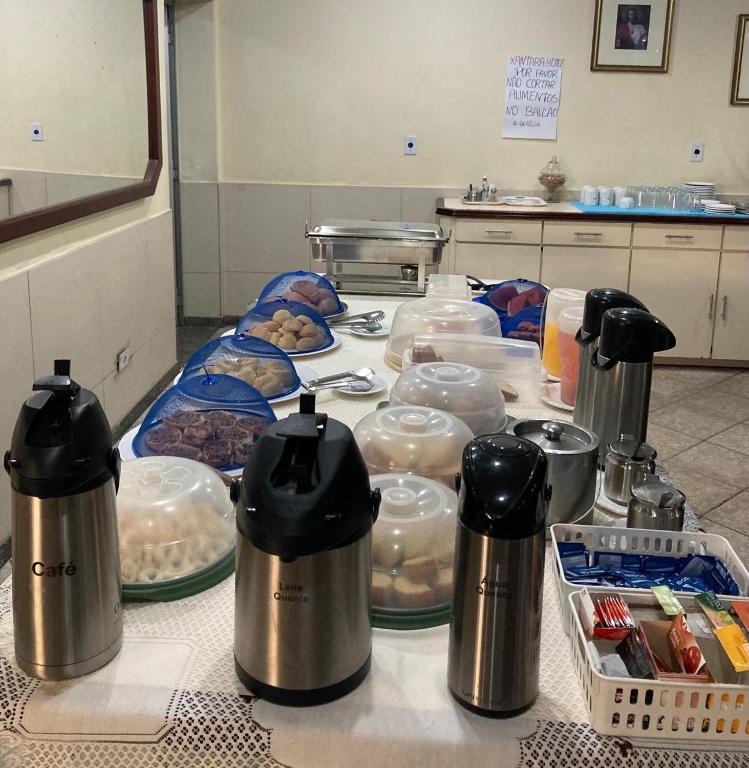 Příslušenství pro přípravu čaje a kávy v ubytování Xantara Hotel