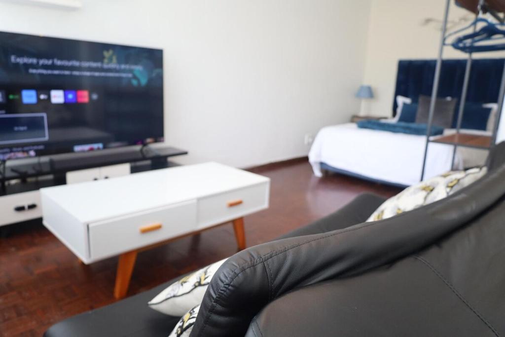 TV/trung tâm giải trí tại Senator Park studio apartment