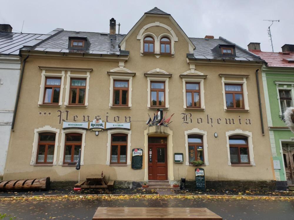 Budova, kde se penzion nachází