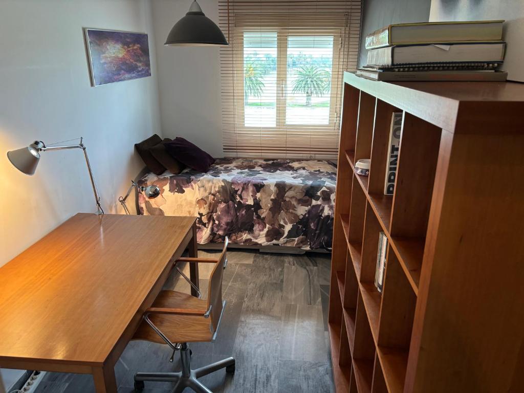 Knižnica v apartmáne
