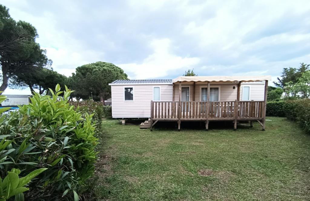 Zahrada ubytování LG - Entre mer et campagne, 40m2, 2 ch, 2 sdb