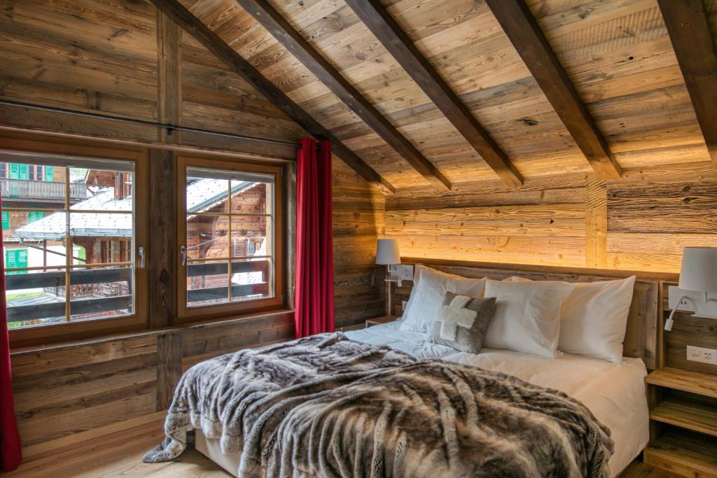 Postel nebo postele na pokoji v ubytování Hlianthme, The Lofty Penthouse