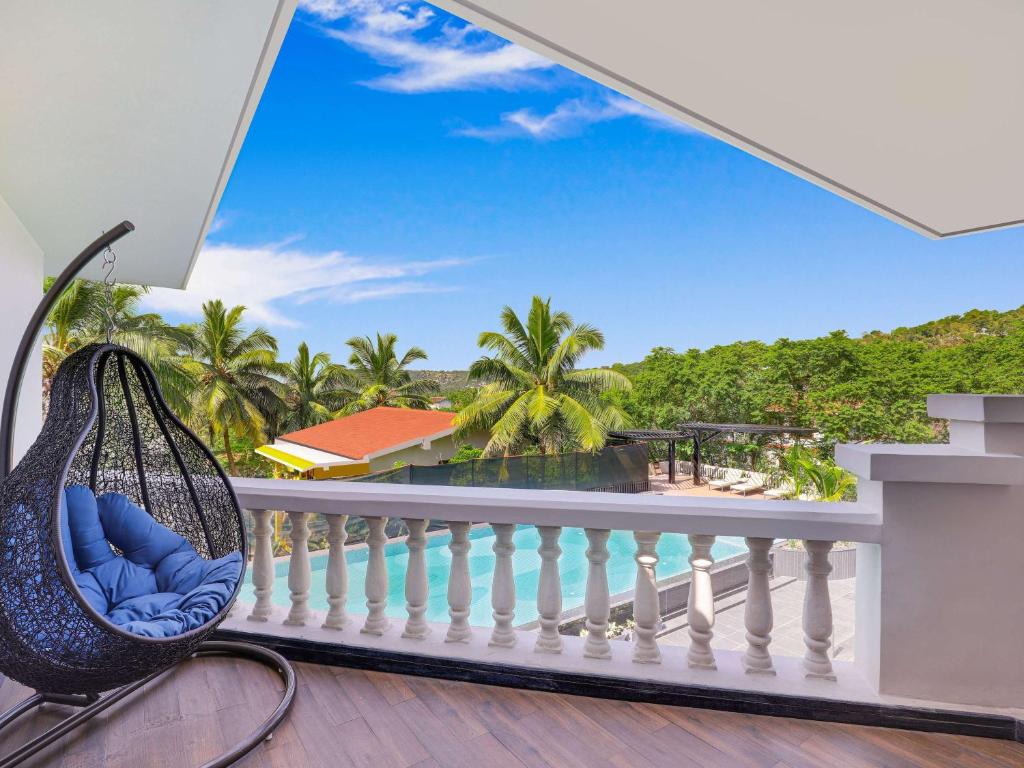 Balkón nebo terasa v ubytování Grand Mercure Goa Candolim - An Accor Hotels Brand