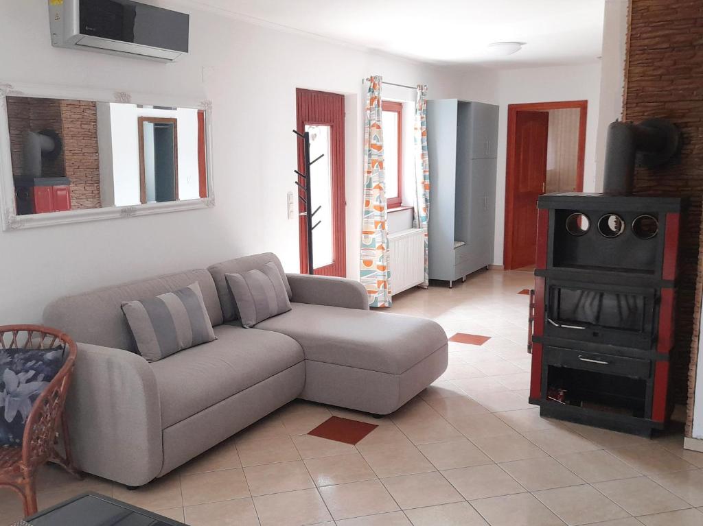 Posezení v ubytování Napvirág Vendégház