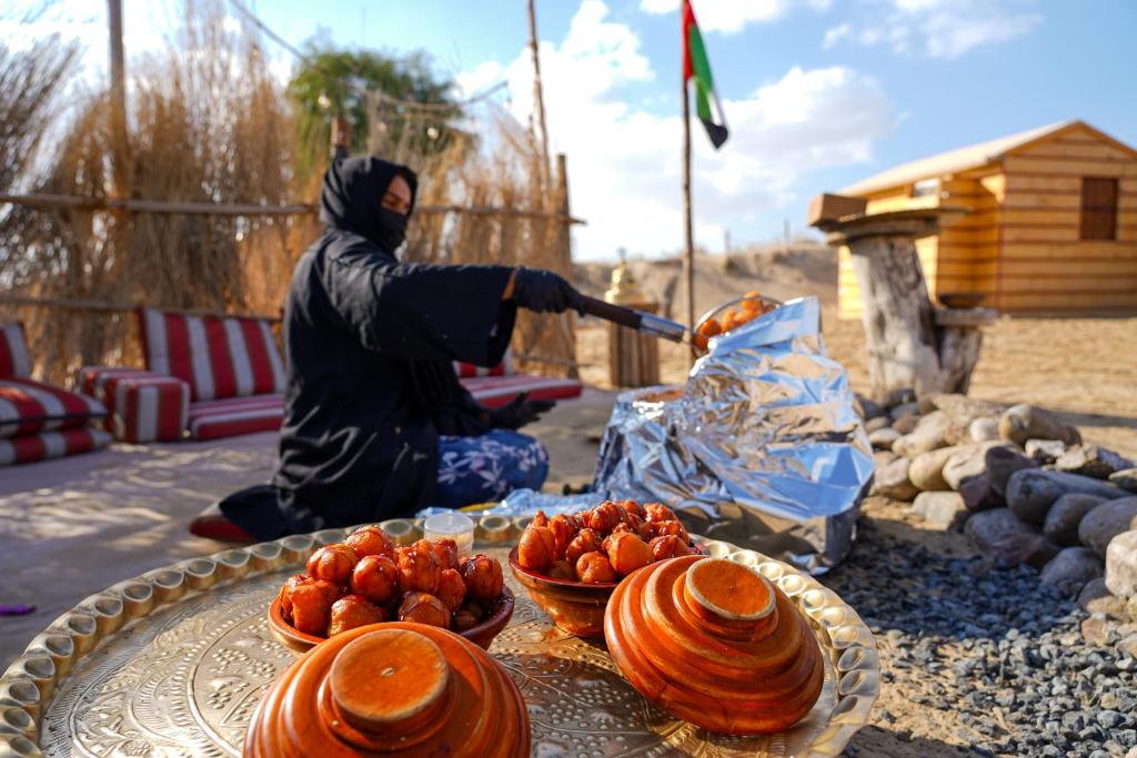 Hosté ubytování Al Marmoom Oasis Luxury Tents and Bedouin Experience