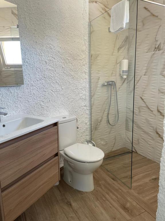 Un baño de Hotel Rural los Caracoles