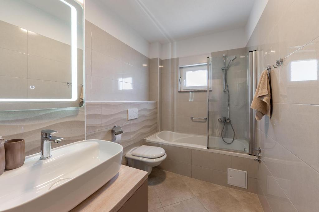 Kúpeľňa v ubytovaní Villa Laura