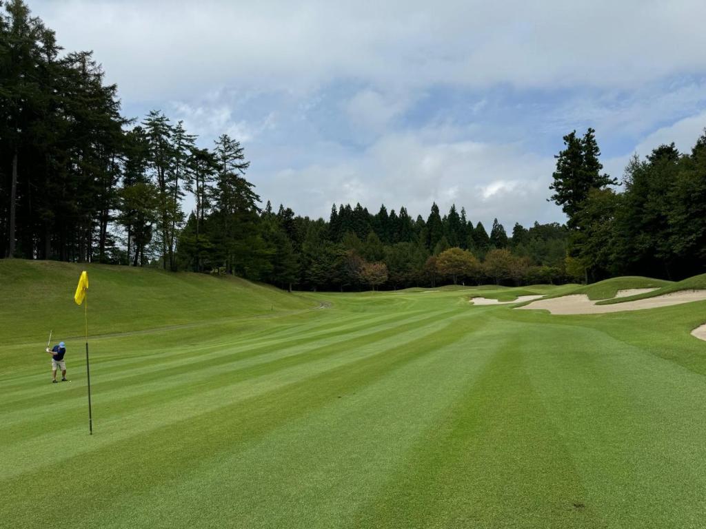 Golf v ryokanu nebo okolí