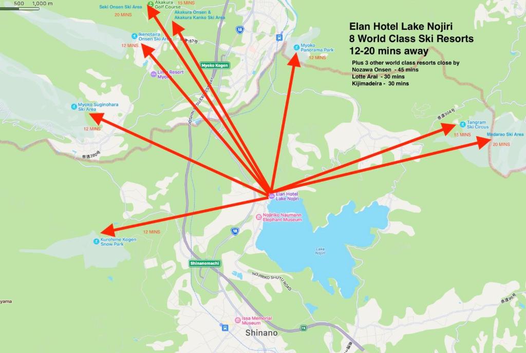 Fotografie z fotogalerie ubytování Elan Hotel Lake Nojiri v destinaci Shinano
