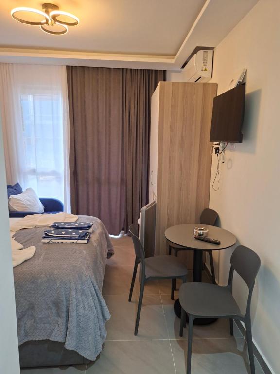 Postel nebo postele na pokoji v ubytování D&D hotel