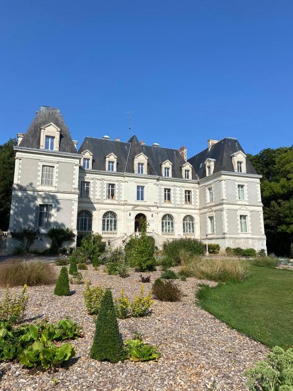 Zahrada ubytování Château de Saint-Bohaire