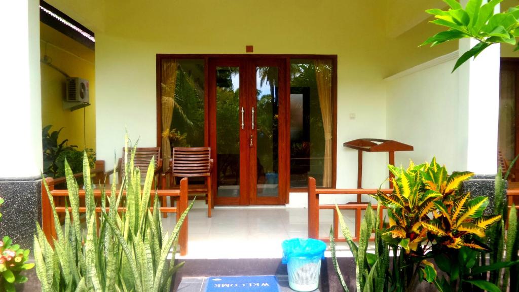 Zahrada ubytování Bias Bungalows
