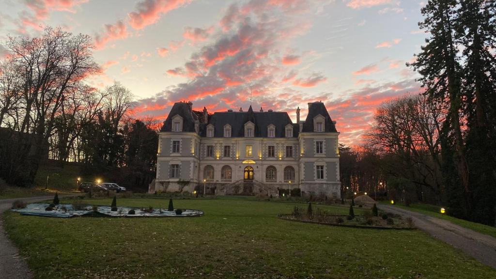 Zahrada ubytování Château de Saint-Bohaire