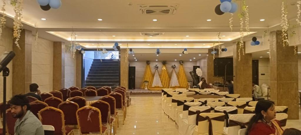 Posezení v ubytování Hotel Grand Empire