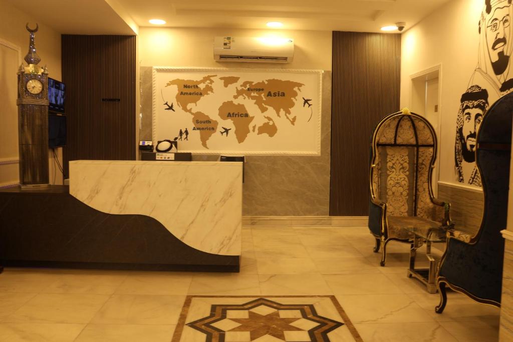 Posezení v ubytování Areen Al Naeem Served Apartments