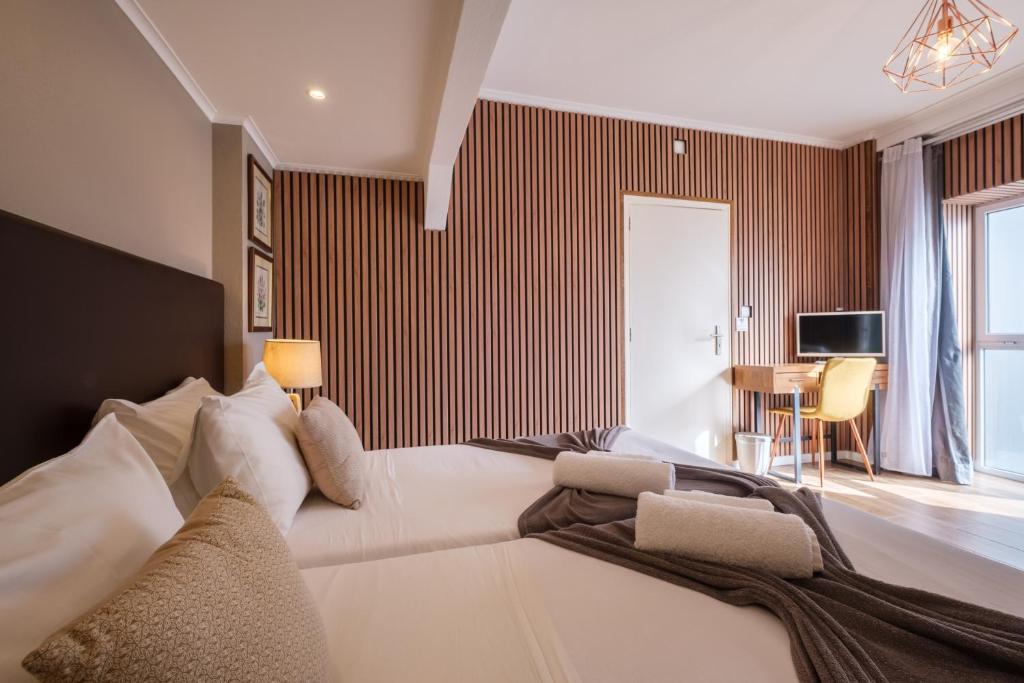 Victória Guest Houseにあるベッド